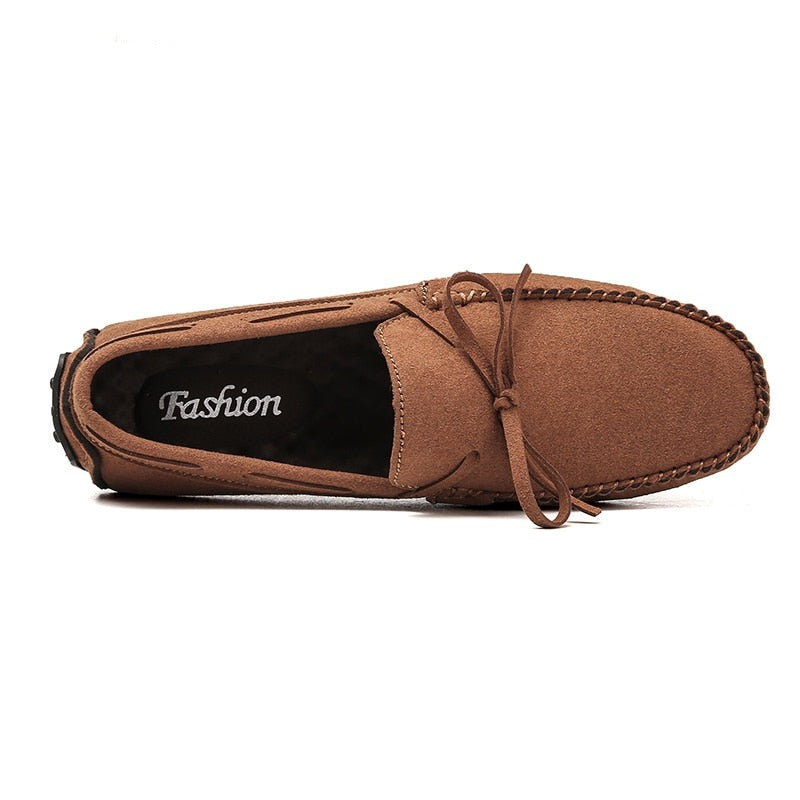 Mocassim Império de Luxo - Feito de Couro Genuíno! Oferta Única!