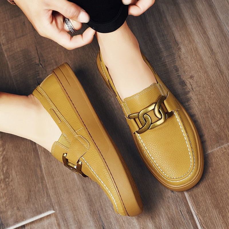 Mocassim Império England - Feito de Couro Genuíno!
