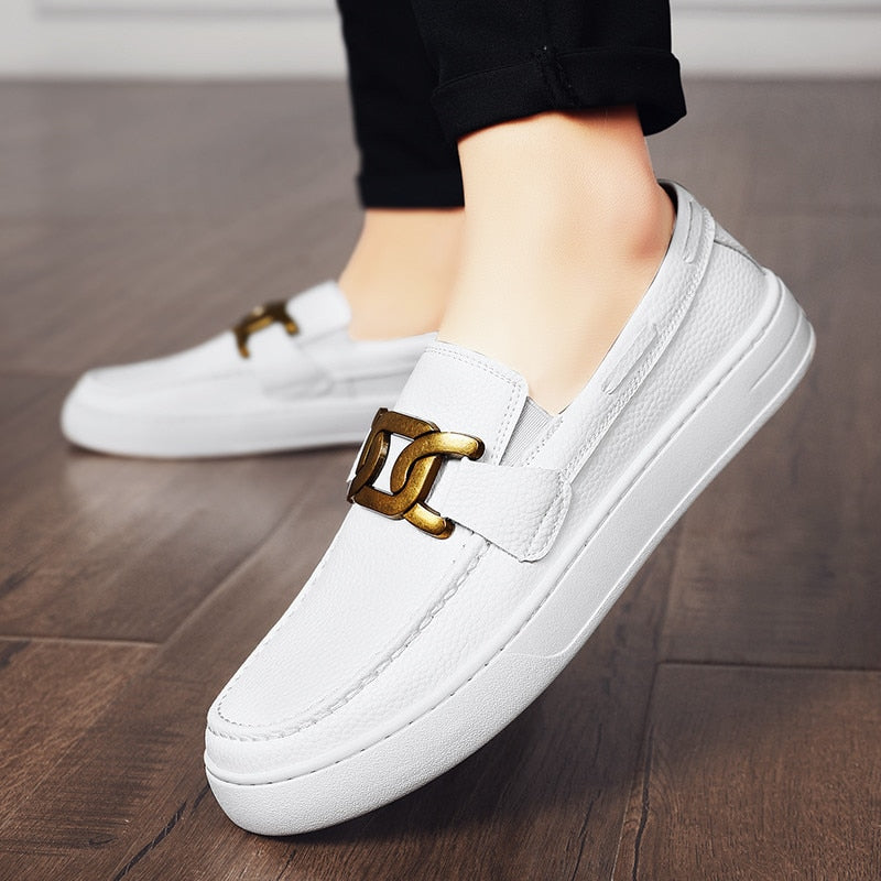 Mocassim Império England - Feito de Couro Genuíno!