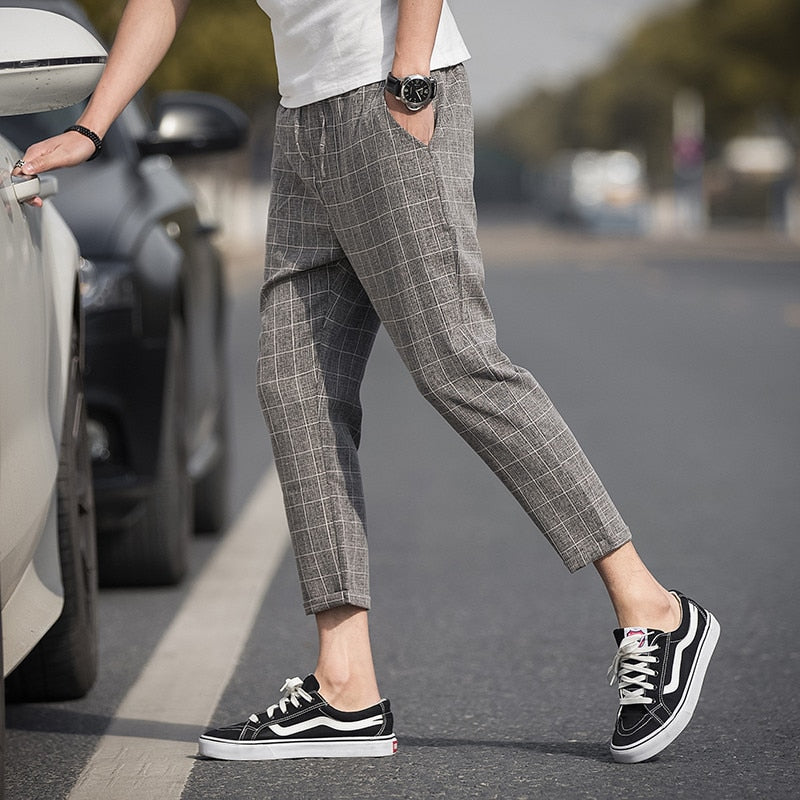 Calça Xadrez KABE Fashion