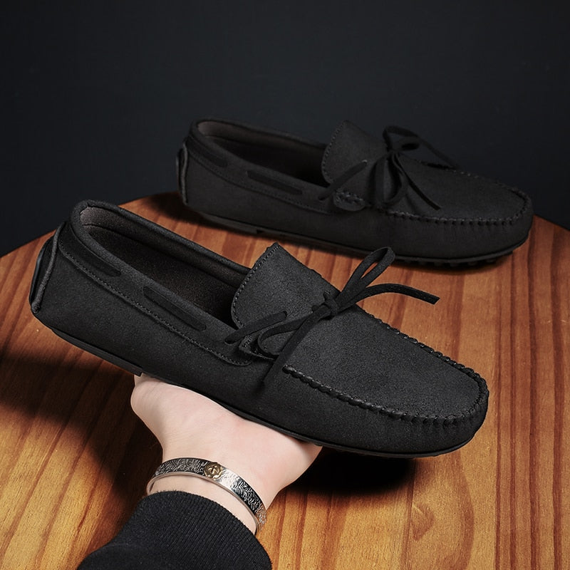 Mocassim Império de Luxo - Feito de Couro Genuíno! Oferta Única!