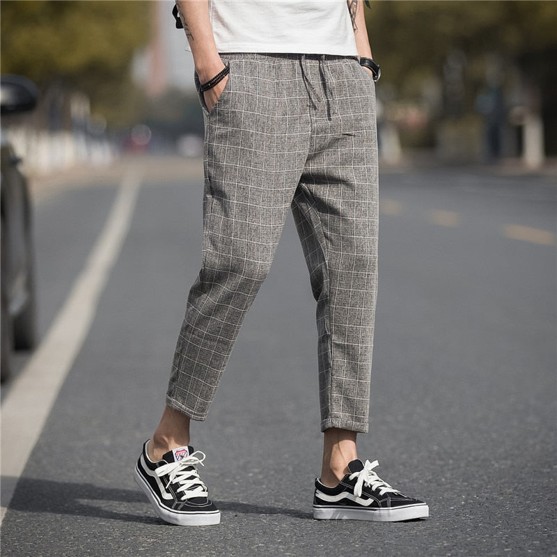 Calça Xadrez KABE Fashion
