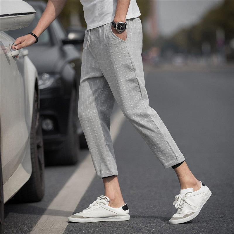 Calça Xadrez KABE Fashion