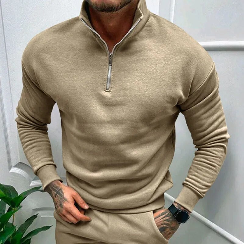 Suéter KABE semi-aberto