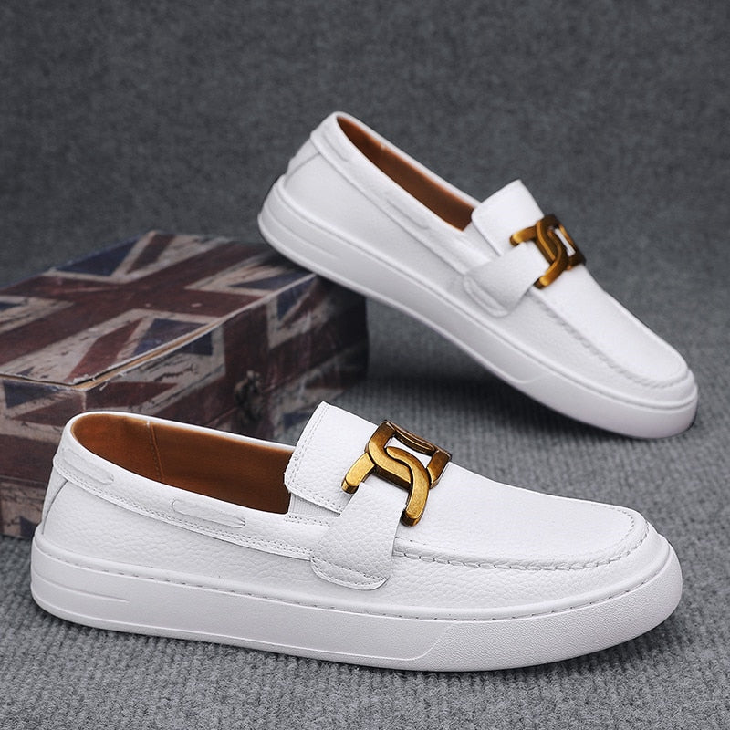Mocassim Império England - Feito de Couro Genuíno!