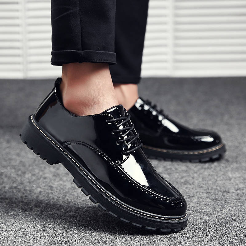 Mocassim Império Black Luxo - Feito de Couro Envernizado e Forma Anatômica